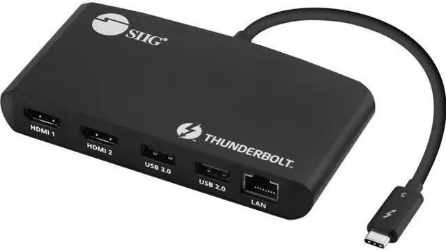 Alt view image 10 of 17 - THUNDERBOLT3 TO DUAL HDMI