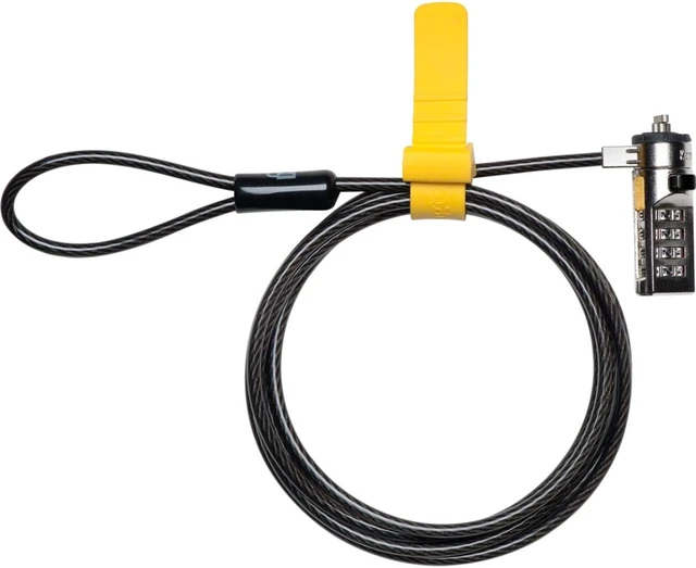 Alt view image 5 of 8 - Kensington Serialized Combination Laptop Lock 25-Pack