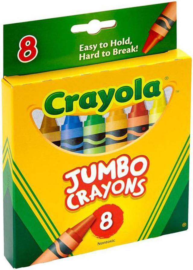 Lakeshore Best-Buy Large Crayons - 8-Color Box