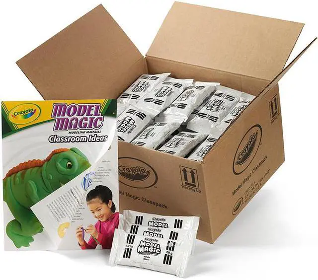 Alt view image 2 of 13 - Crayola Clay,Model,1 Oz,75/Ct,Wht 236001