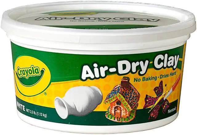 Alt view image 7 of 11 - Binney & Smith Crayola Air-Dry Clay, 2 1/2 lbs. 57-5050
