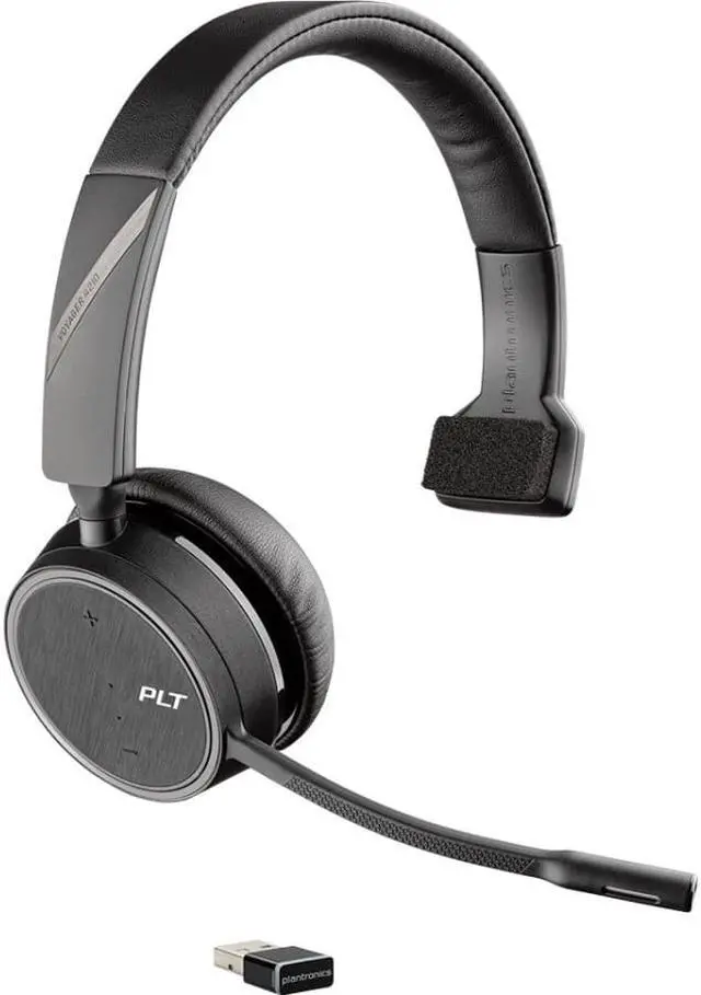 Alt view image 3 of 4 - Plantronics Voyager 4200 UC Series Bluetooth Headset - Mono - Wireless