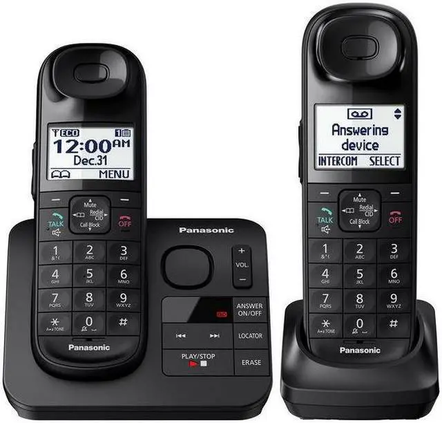 Alt view image 17 of 20 - Panasonic KX-TGL432B 2 Handset Cordless Phone