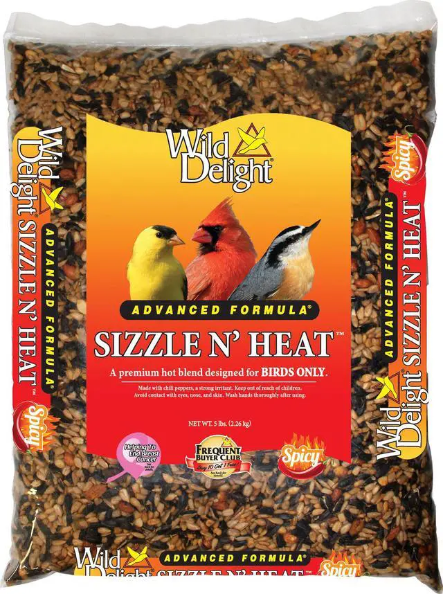 Alt view image 3 of 3 - D & D Commodities 372050 Sizzle N' Heat Premium Bird Food, 5-Lbs. - Quantity 1