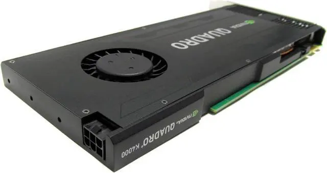 Alt view image 3 of 3 - Nvidia Quadro K4000 3GB GDDR5 PCIe 2.0 x16 Dual DisplayPort DVI-I Graphics Card Dell CN3GX (Renewed)