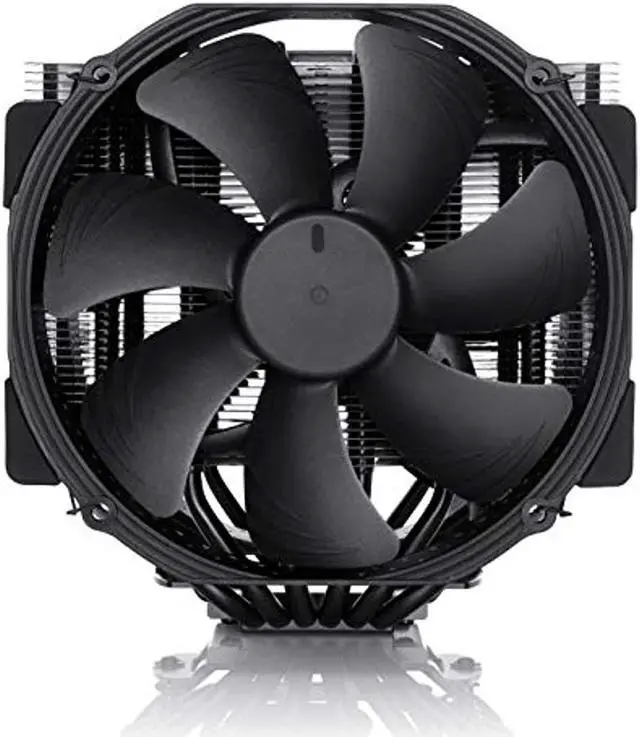 Alt view image 2 of 6 - Noctua NH-D15 chromax.Black, Dual-Tower CPU Cooler (140mm, Black)