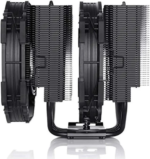Alt view image 3 of 6 - Noctua NH-D15 chromax.Black, Dual-Tower CPU Cooler (140mm, Black)