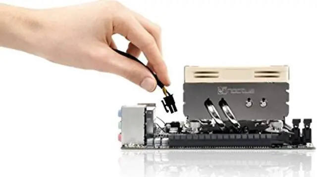 Alt view image 5 of 6 - Noctua NH-L9x65, Premium Low-Profile CPU Cooler (65mm, Brown)