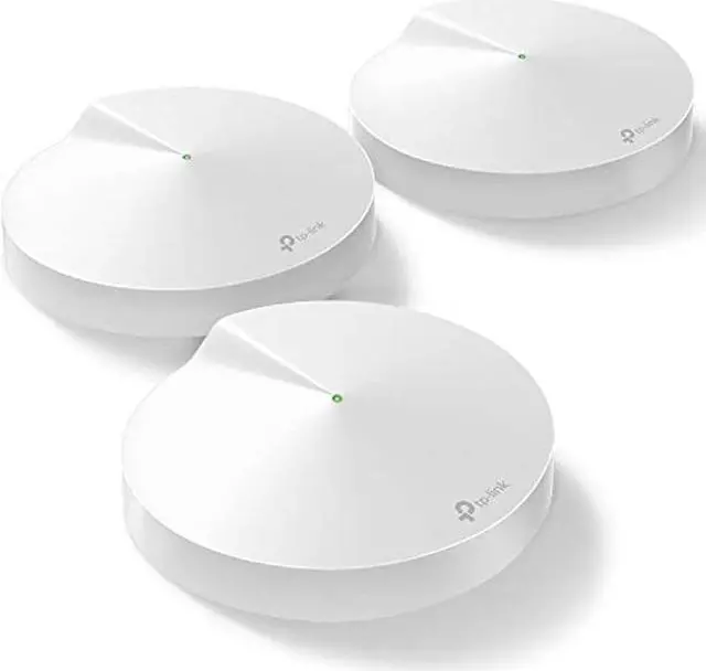 Main image of TP-Link Deco Mesh WiFi System(Deco M5) –Up to 5,500 sq. ft. Whole Home Coverage and 100+ Devices,WiFi Router/Extender Replacement, Anitivirus, 3-pack