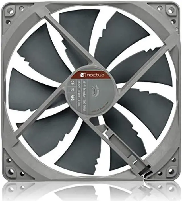 Alt view image 3 of 7 - Noctua NF-P14s redux-1200 PWM, Quiet Fan, 4-Pin, 1200 RPM (140mm, Grey)