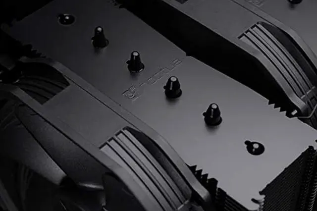 Alt view image 6 of 6 - Noctua NH-D15 chromax.Black, Dual-Tower CPU Cooler (140mm, Black)