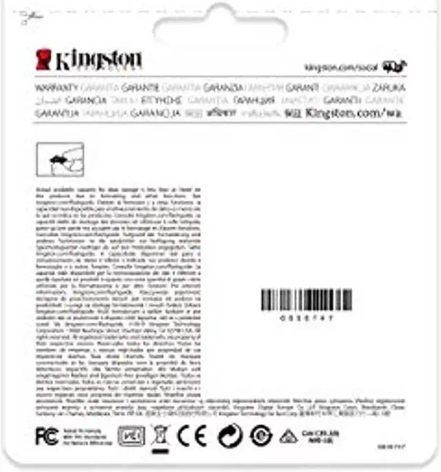 Alt view image 4 of 5 - Kingston High Endurance 64GB MicroSD SDXC Flash Memory Card High Performance, 1080P, Full HD, Up to 95MB/S Read, (SDCE/64GB)