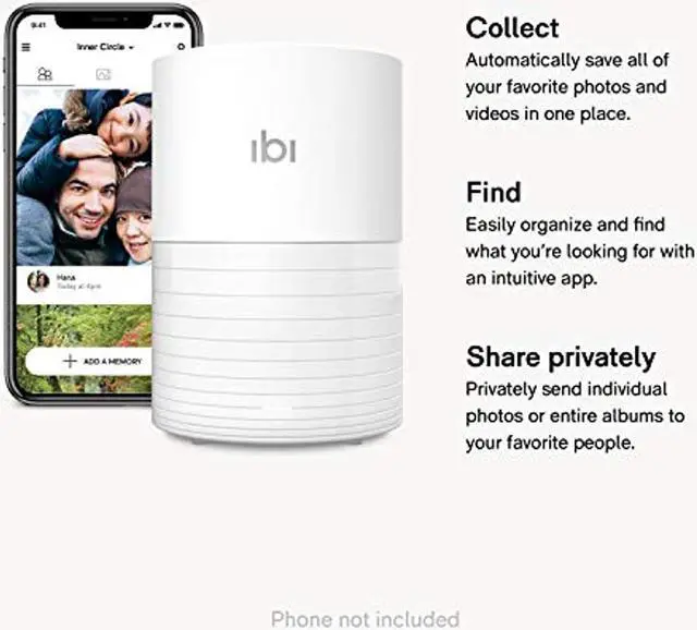 Alt view image 2 of 6 - ibi - The Smart Photo Manager - Collect, Organize and Privately Share Photos & Videos from Smartphones, Cloud and Social Media Accounts - US Version