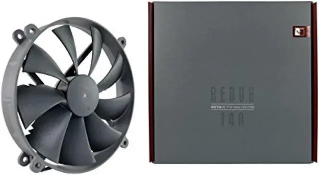 Alt view image 3 of 4 - Noctua NF-P14r redux-1500 PWM, High Performance Cooling Fan, 4-Pin, 1500 RPM (140mm Grey)
