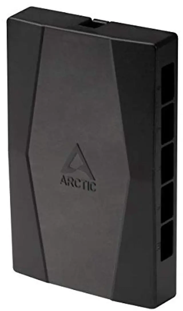 Alt view image 2 of 7 - ARCTIC Case Fan Hub - 10-fold PWM Fan Distributor with SATA Power - Black, ACFAN00175A