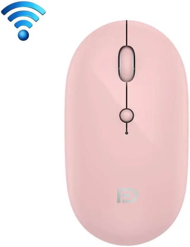 Main image of FOETOR E100us 2.4G + Type-C / USB-C Rechargeable Dual Modes Wireless Mouse (Pink)
