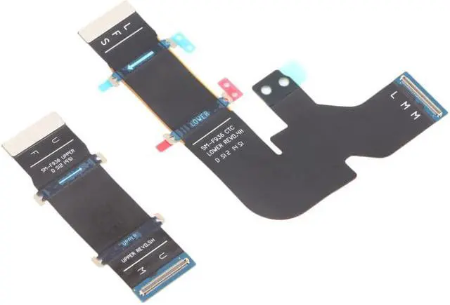 Alt view image 2 of 4 - For Samsung Galaxy Z Fold4 SM-F936B 1 Pair Original Spin Axis Flex Cable