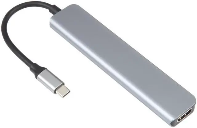 Alt view image 2 of 7 - 7 in 1 USB-C / Type-C to USB Docking Station