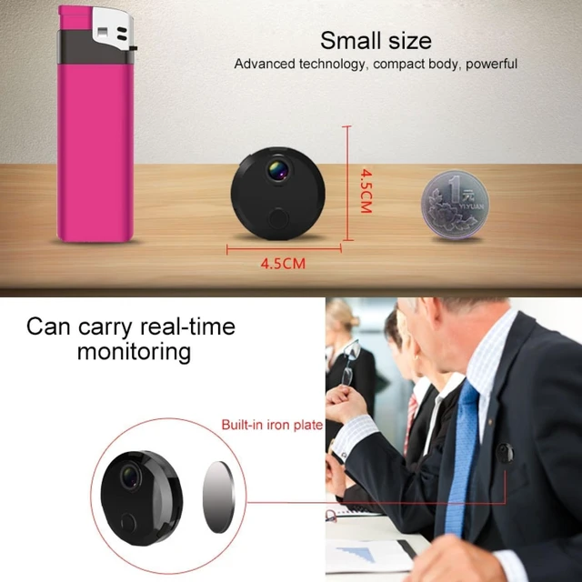 Alt view image 5 of 7 - HDQ15 HD 1080P WIFI Mini Camera, with IR Night Vision & Remote Surveillance - OEM