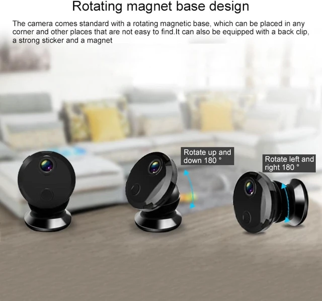 Alt view image 6 of 7 - HDQ15 HD 1080P WIFI Mini Camera, with IR Night Vision & Remote Surveillance - OEM