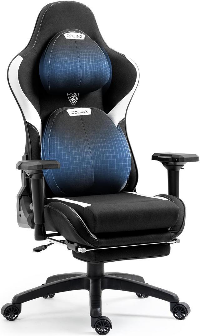 Dowinx Gaming Chair Fabric with Adjustable Thicken Cushion 