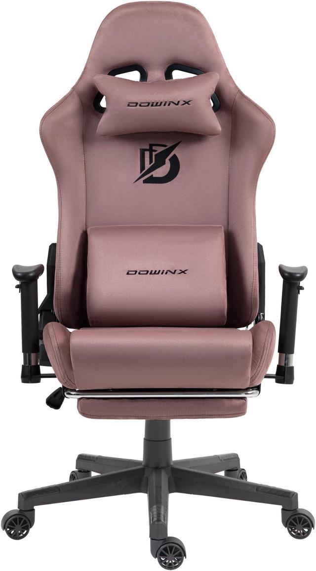 Pink fabric gaming chair sales