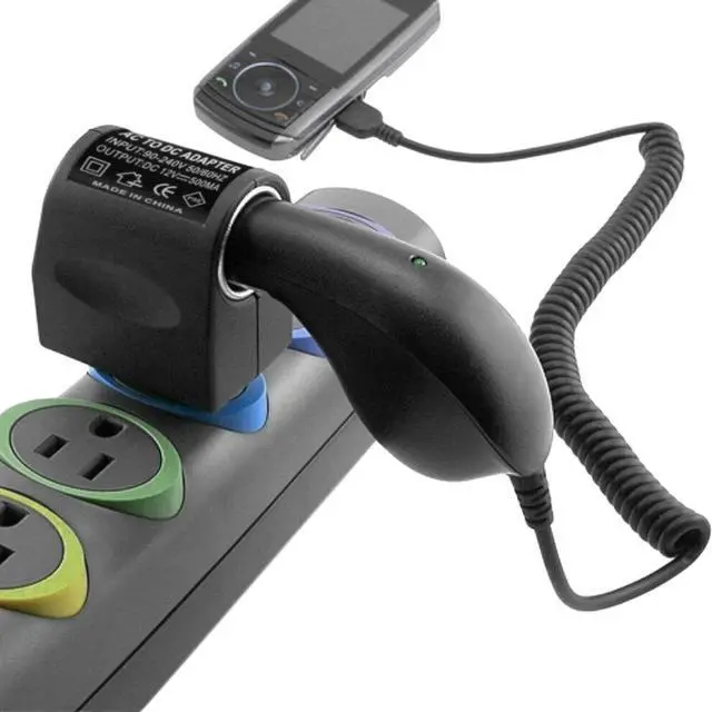Alt view image 6 of 6 - 110V-240V AC Wall Power To 12V DC Car Cigarette Lighter Converter Socket Adapter