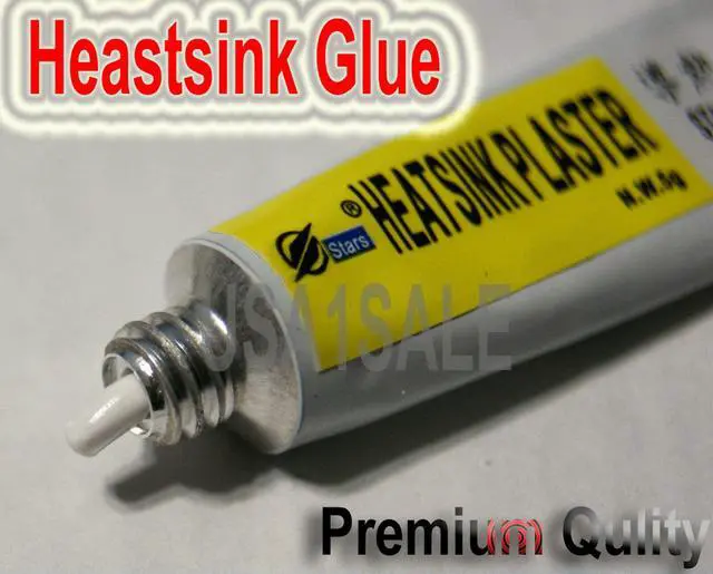 Lot of 5 X Excellent LED IC CPU GPU Heaksink Viscous Thermal Glue ...