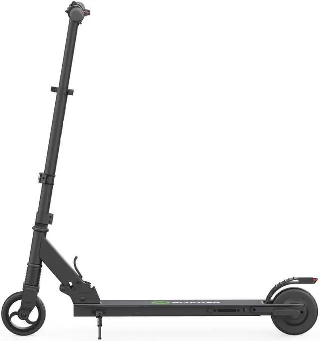 Alt view image 4 of 7 - MEGAWHEELS S1S Electric Folding Scooter Black