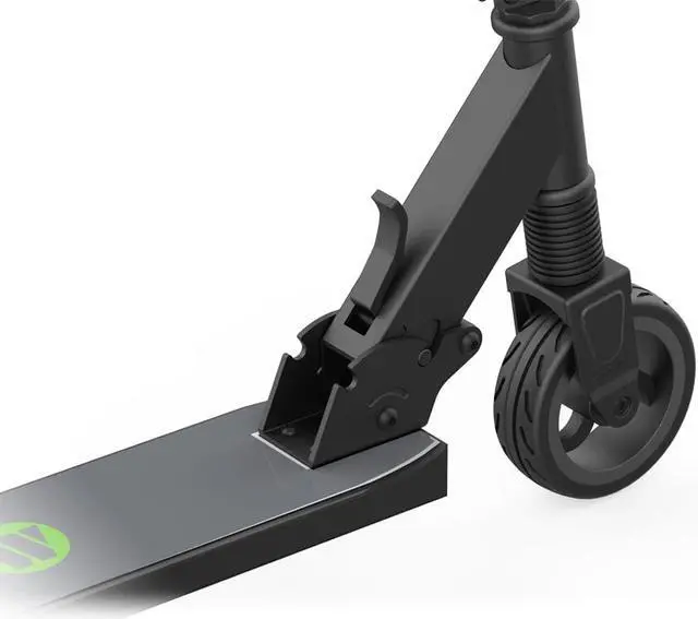 Alt view image 7 of 7 - MEGAWHEELS S1S Electric Folding Scooter Black