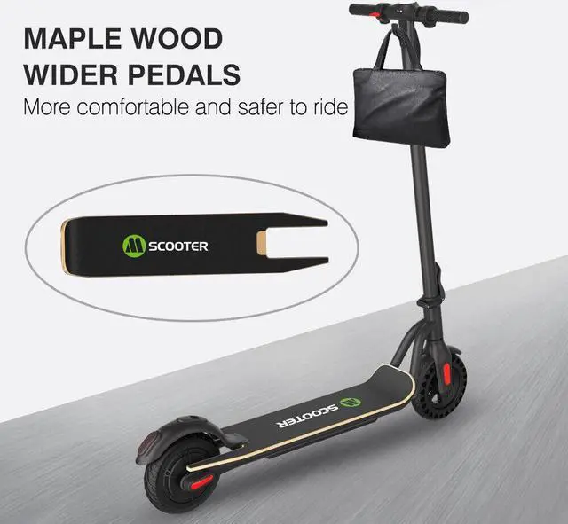Alt view image 6 of 7 - Megawheels S10 E-scooter new model with 7.5Ah Battery 17-22km range 250W Motor 8" wheels and 3 speed modes