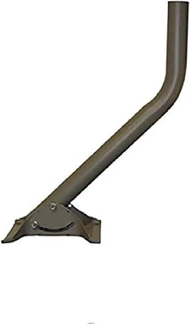 Alt view image 2 of 5 - LOT OF 4 SLIMELINE FOOT MAST POLE 2 inches OD Ka/Ku MOUNT ROOF WALL DIRECTV