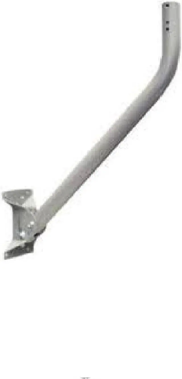 Alt view image 4 of 5 - LOT OF 4 SLIMELINE FOOT MAST POLE 2 inches OD Ka/Ku MOUNT ROOF WALL DIRECTV