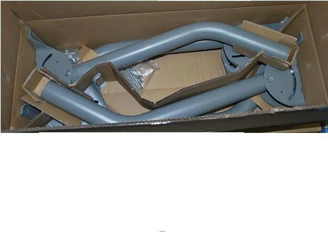 Alt view image 5 of 5 - LOT OF 4 SLIMELINE FOOT MAST POLE 2 inches OD Ka/Ku MOUNT ROOF WALL DIRECTV