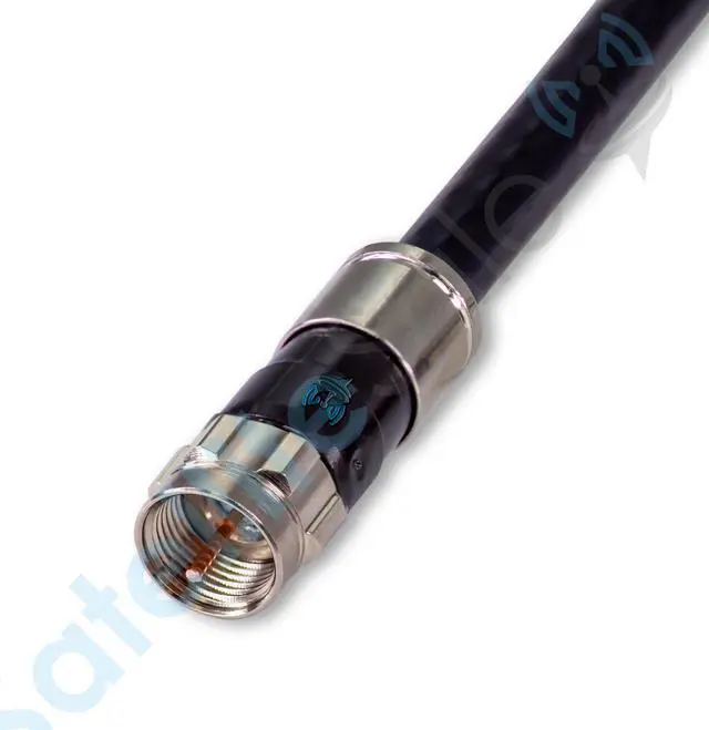 Alt view image 5 of 7 - SatelliteSale Indoor/Outdoor Fittings Coaxial Connectors for RG-6 Coax Cables Pack of 4 Pcs
