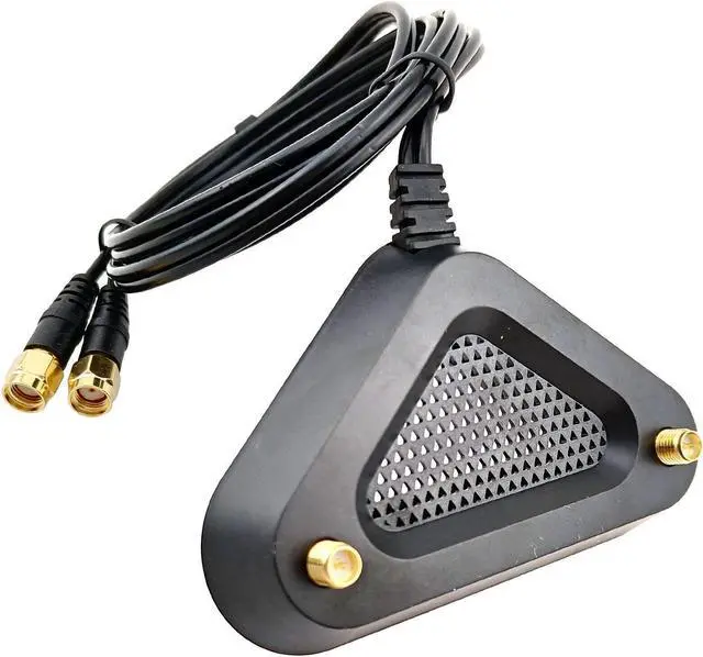 Alt view image 7 of 7 - QAREQU Wireless Antenna Mount Magnetic Stand RP-SMA WiFi Bluetooth Extension Cable
