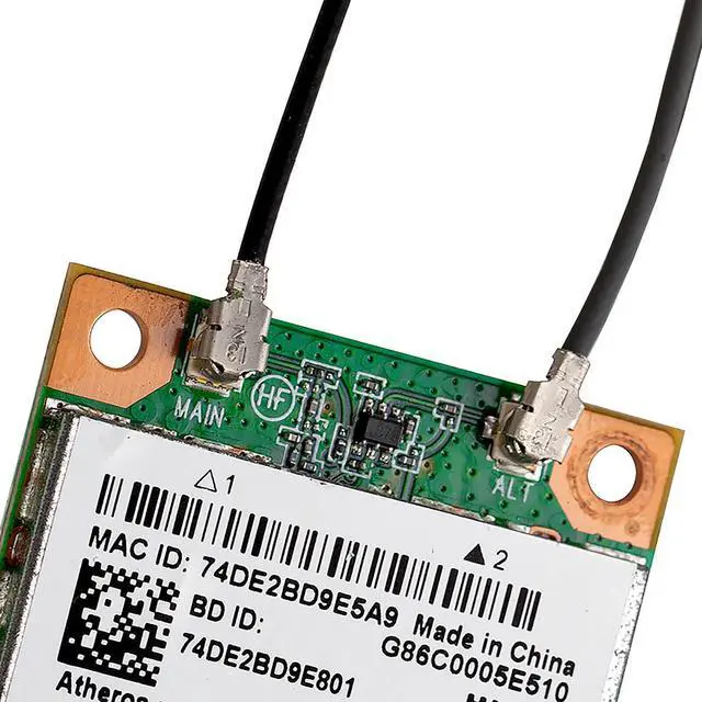 Alt view image 5 of 6 - QAREQU IPEX Wire Antenna for Laptop Internal Mini PCIe WiFi Bluetooth Wireless Network
