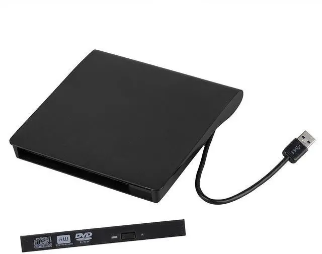 Main image of 12.7mm SATA Enclosure USB 3.0 for Laptop DVD CD Drive External Casing Cable