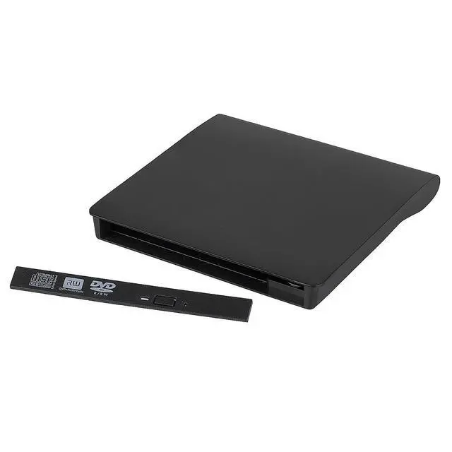 Alt view image 2 of 7 - 12.7mm SATA Enclosure USB 3.0 for Laptop DVD CD Drive External Casing Cable