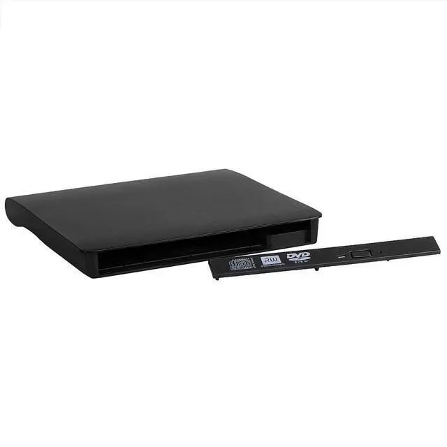 Alt view image 3 of 7 - 12.7mm SATA Enclosure USB 3.0 for Laptop DVD CD Drive External Casing Cable