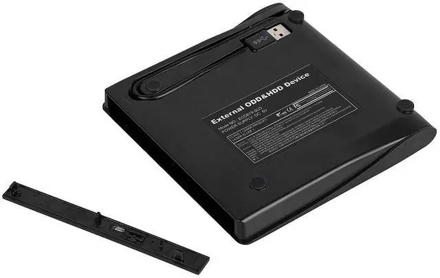 Alt view image 4 of 7 - 12.7mm SATA Enclosure USB 3.0 for Laptop DVD CD Drive External Casing Cable