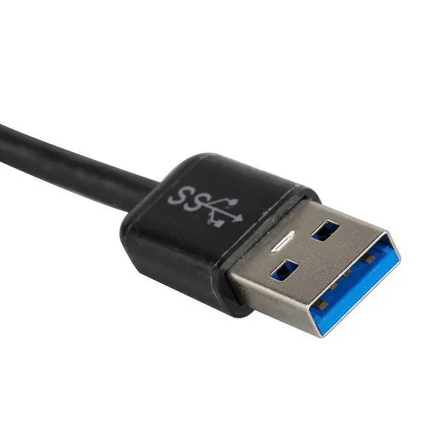 Alt view image 7 of 7 - 12.7mm SATA Enclosure USB 3.0 for Laptop DVD CD Drive External Casing Cable