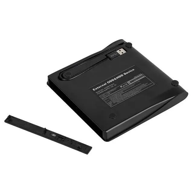 Alt view image 4 of 7 - USB 3.0 Enclosure for 9.5mm SATA Blu-ray DVD CD Slim Drive Converter Case Cable
