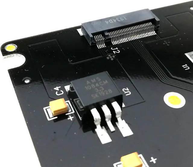 Alt view image 2 of 7 - M.2 NGFF SSD B Key to 2.5" SATA Converter Enclosure