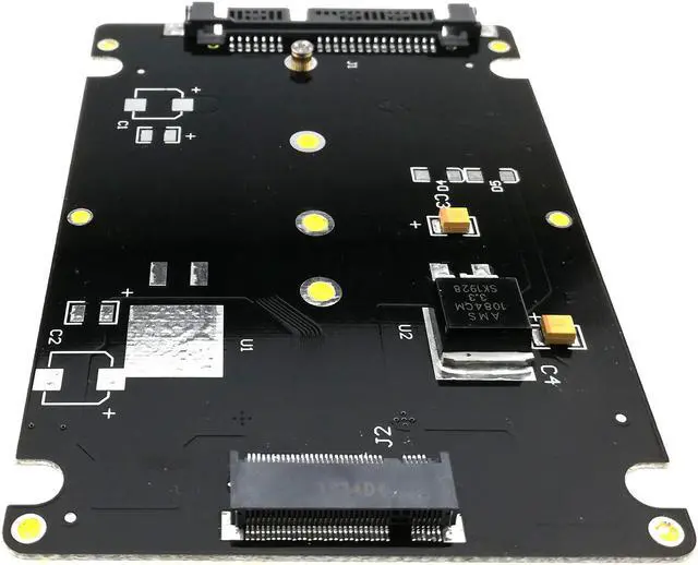 Alt view image 3 of 7 - M.2 NGFF SSD B Key to 2.5" SATA Converter Enclosure