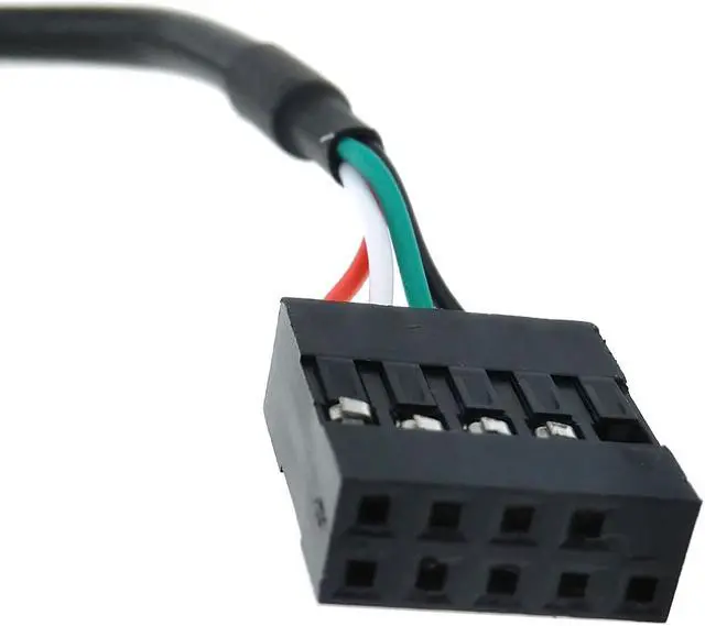 Alt view image 3 of 6 - USB Bluetooth Cable 4 Pin to 9 Pin Header 32cm for BCM94360CD PCI-e Desktop Card