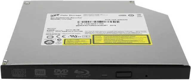 Alt view image 7 of 7 - Internal 9.5mm SATA Blu-ray Player Movie Disc Reader DVD CD Burner Laptop Drive