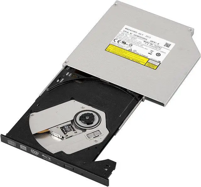 Alt view image 2 of 7 - Internal 9.5mm SATA Blu-ray Player Movie Disc Reader DVD CD Burner Laptop Drive