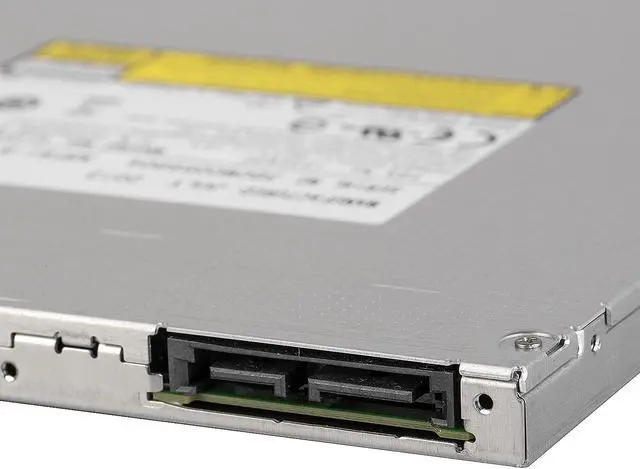 Alt view image 3 of 7 - Internal 9.5mm SATA Blu-ray Player Movie Disc Reader DVD CD Burner Laptop Drive