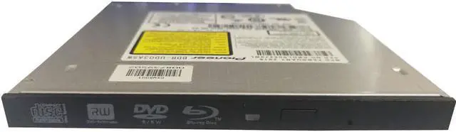 Alt view image 2 of 6 - BDR-UD03 Blu-ray Burner Internal 9.5mm SATA BDXL 100GB DVD Writer Drive